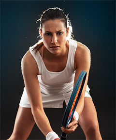 Image of female tennis player