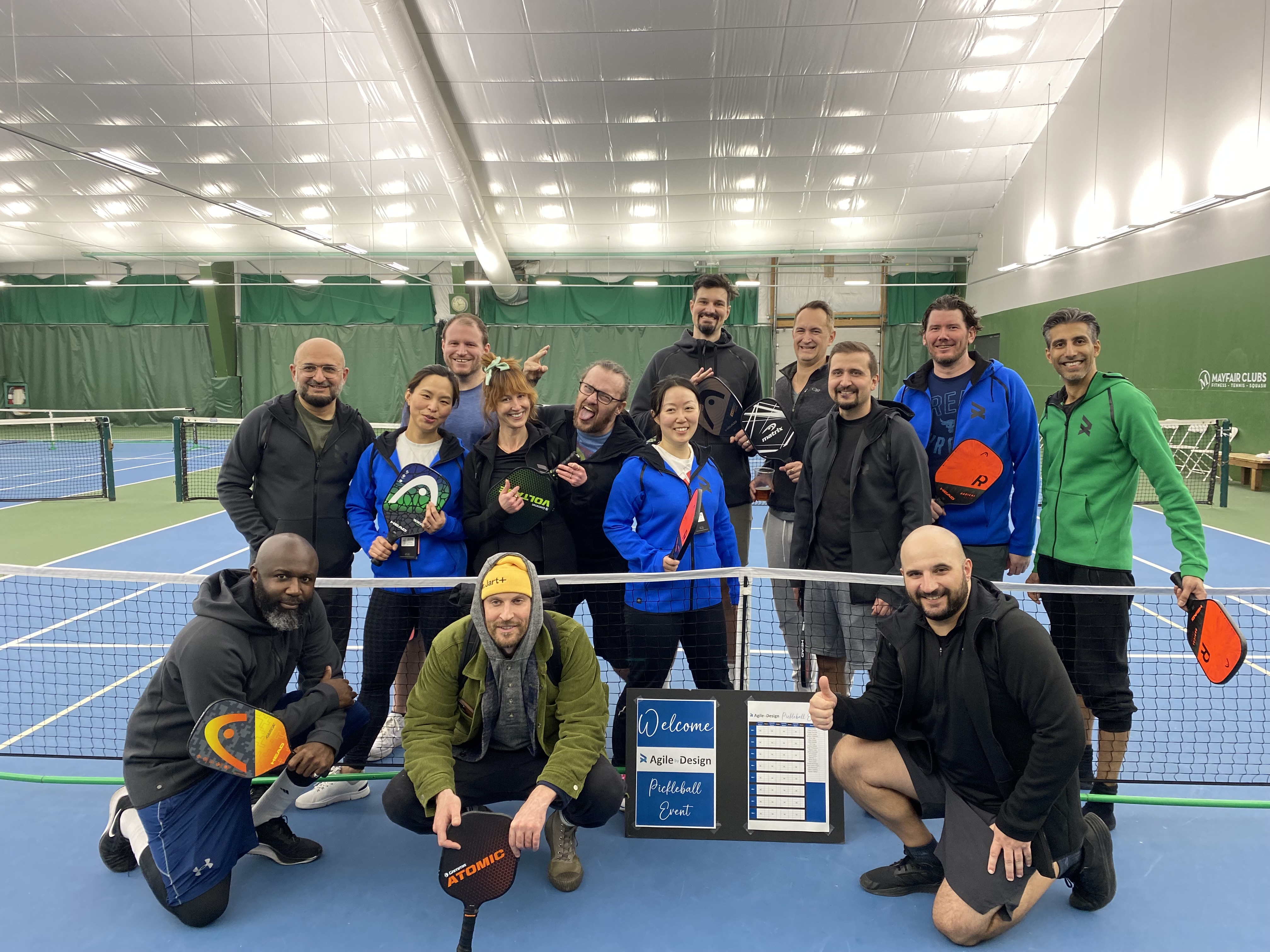 Corporate Group Pickleball Event at Parkway