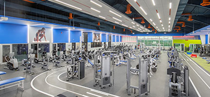 Mayfair West gym renovations