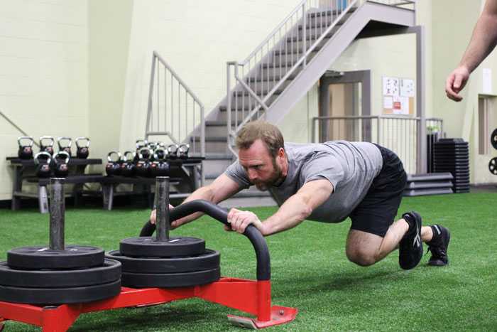 training on turf