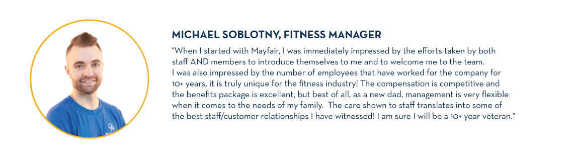 Photo of Michael, Parkway Fitness Manager