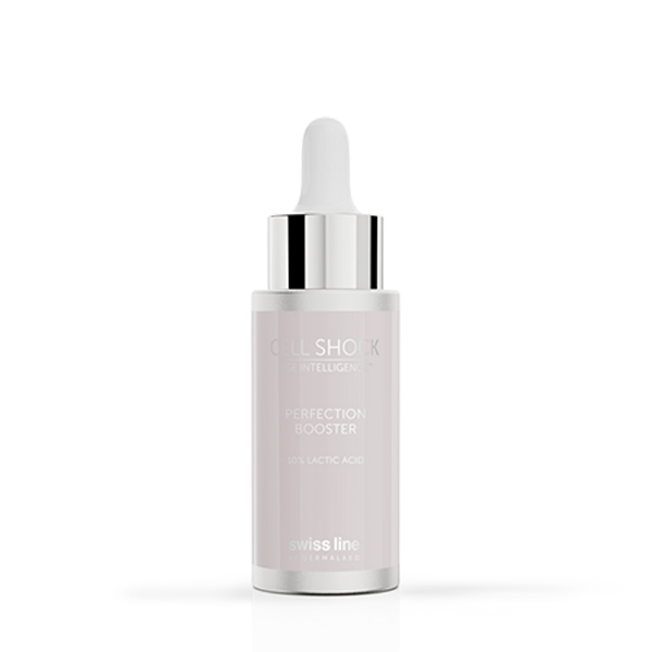 Image of Perfection booster serum bottle from Swiss Line.