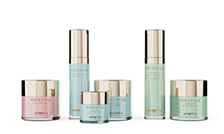 Product grouping of the Force Vitale line of Swiss Line skin care.